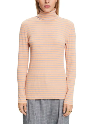 ESPRIT Koszulka w kolorze brzoskwiniowo-błękitnym rozmiar: L