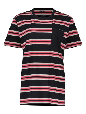 ESPRIT Koszulka w kolorze czarno-czerwonym rozmiar: M