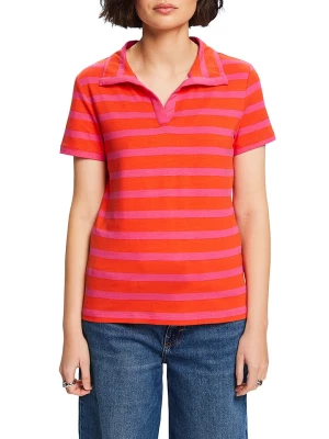 ESPRIT Koszulka w kolorze czerwono-różowym rozmiar: M