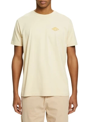 ESPRIT Koszulka w kolorze kremowym rozmiar: S