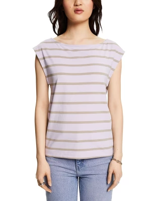 ESPRIT Koszulka w kolorze lawendowo-szarobrązowym rozmiar: M