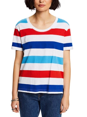 ESPRIT Koszulka w kolorze niebiesko-czerwonym rozmiar: XL