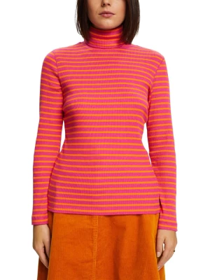 ESPRIT Koszulka w kolorze różowo-pomarańczowym rozmiar: L