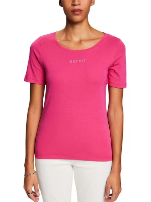 ESPRIT Koszulka w kolorze różowym rozmiar: M