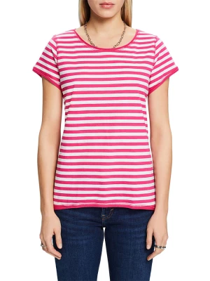 ESPRIT Koszulka w kolorze różowym rozmiar: L