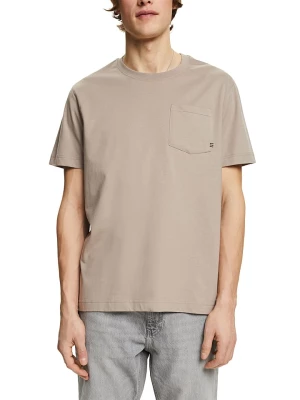 ESPRIT Koszulka w kolorze szarobrązowym rozmiar: L