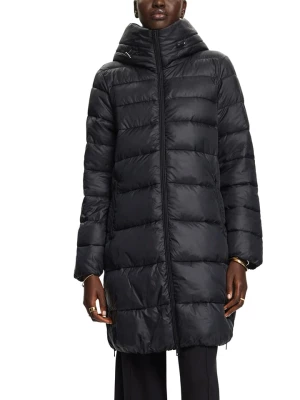 ESPRIT Płaszcz pikowany w kolorze czarnym rozmiar: S