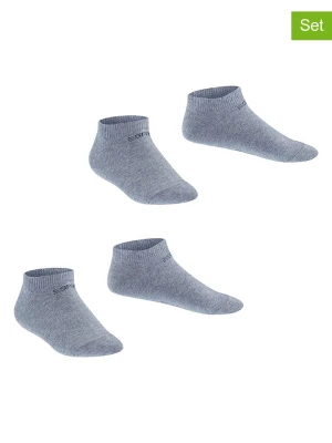 ESPRIT Skarpety (2 pary) "Foot" w kolorze szarym rozmiar: 39-42