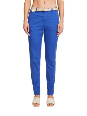 ESPRIT Spodnie chino w kolorze niebieskim rozmiar: 40/L32