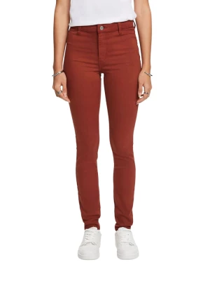 ESPRIT Spodnie w kolorze brązowym rozmiar: W28/L30