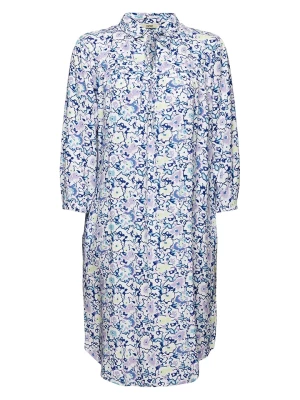 ESPRIT Sukienka w kolorze biało-niebieskim rozmiar: 44