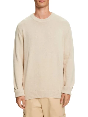 ESPRIT Sweter w kolorze beżowym rozmiar: M