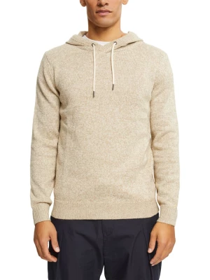 ESPRIT Sweter w kolorze beżowym rozmiar: L
