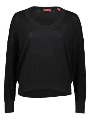 ESPRIT Sweter w kolorze czarnym rozmiar: XXS