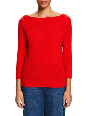 ESPRIT Sweter w kolorze czerwonym rozmiar: XS