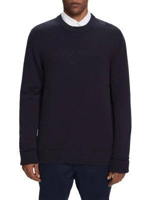 ESPRIT Sweter w kolorze granatowym rozmiar: L