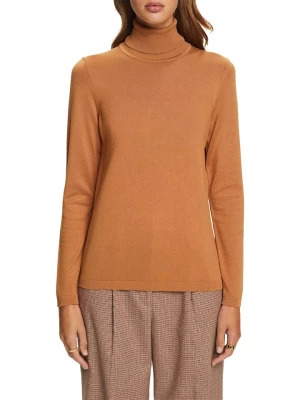 ESPRIT Sweter w kolorze jasnobrązowym rozmiar: XXL