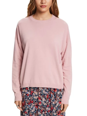 ESPRIT Sweter w kolorze jasnoróżowym rozmiar: L