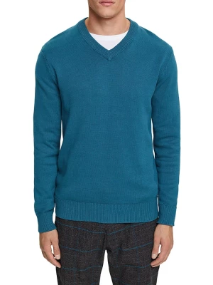 ESPRIT Sweter w kolorze niebieskim rozmiar: M