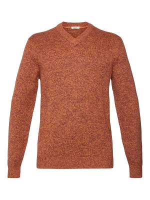 ESPRIT Sweter w kolorze pomarańczowym rozmiar: L