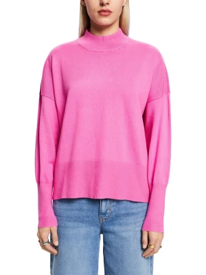ESPRIT Sweter w kolorze różowym rozmiar: M