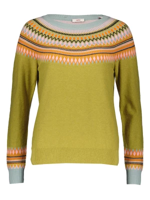 ESPRIT Sweter w kolorze żółto-zielonym rozmiar: S