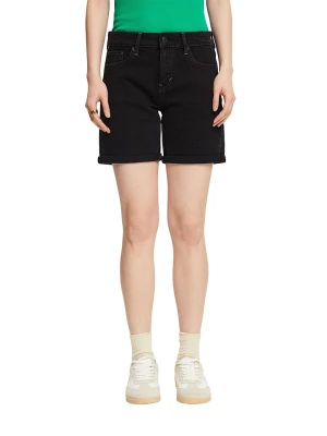 ESPRIT Szorty dżinsowe w kolorze czarnym rozmiar: W28