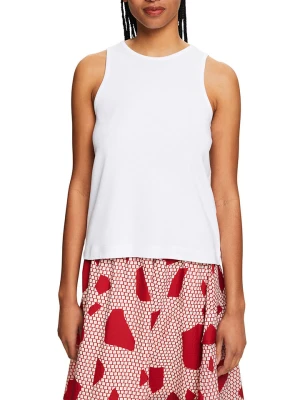 ESPRIT Top w kolorze białym rozmiar: XXL