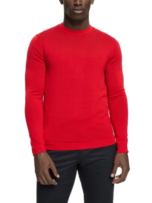 ESPRIT Wełniany sweter w kolorze czerwonym rozmiar: M