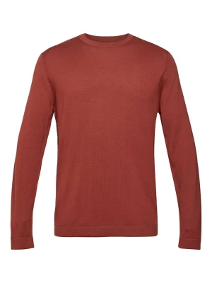 ESPRIT Wełniany sweter w kolorze czerwonym rozmiar: S