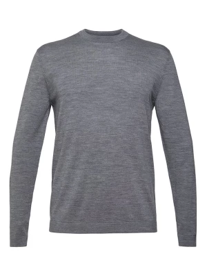 ESPRIT Wełniany sweter w kolorze szarym rozmiar: L