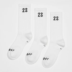 Jordan 3 PACK - Essential Crew uniseks Skarpety biały rozmiar Odzież