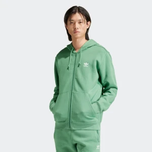 Zdjęcie produktu Essential Full Zip Hoodie, markiadidas Originals, Bluzy, w kolorze zielony, rozmiar: