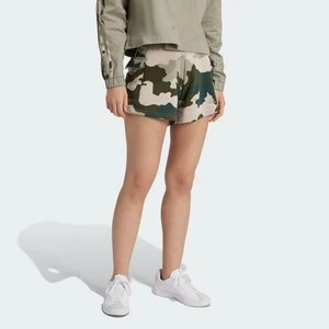 Essentials 3-Stripes Camo-Print Cargo Shorts Adidas