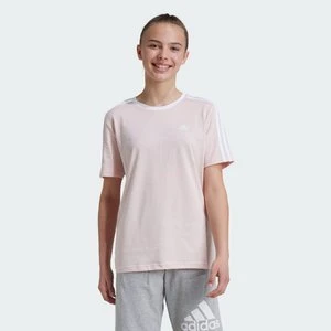 Essentials 3-Stripes Cotton Loose Fit Boyfriend Tee Adidas