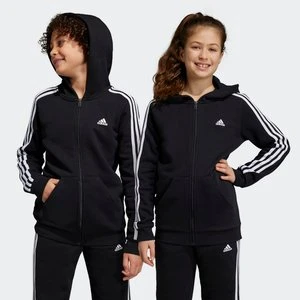 Essentials 3-Stripes Fleece Full-Zip Hoodie Adidas