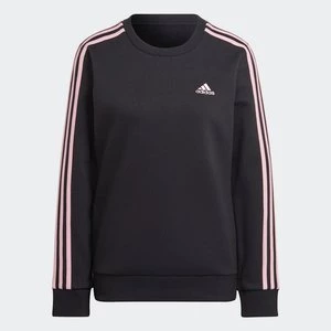 Essentials 3-Stripes Fleece Sweatshirt Adidas