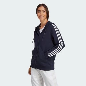 Essentials 3-Stripes French Terry Regular Full-Zip Hoodie Adidas