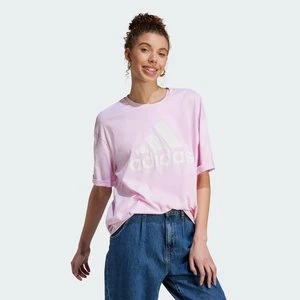 Essentials Big Logo Boyfriend Tee Adidas