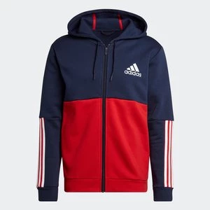 Essentials Colorblock Fleece Full-Zip Hoodie Adidas