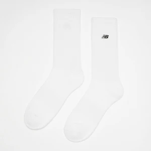 New Balance 3 PACK - Essentials Cushioned Crew Socks uniseks Skarpety biały rozmiar Odzież