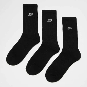 3 PACK - Essentials Cushioned Crew Socks, markiNew Balance, Skarpety, w kolorze czarny, rozmiar: