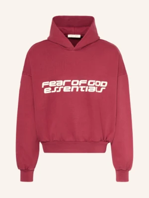Essentials - Fear Of God Bluza Z Kapturem rot