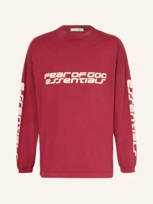 Essentials - Fear Of God Koszulka Z Długim Rękawem rot
