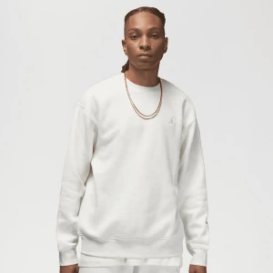 Jordan Essentials Fleece Crewneck Sweatshirt mężczyźni Bluzy biały rozmiar Odzież