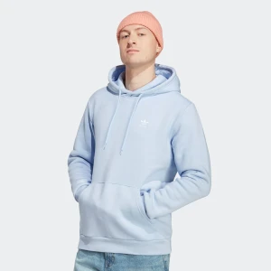 adidas Originals Essentials Fleece Hoodie mężczyźni Bluzy niebieski rozmiar Odzież
