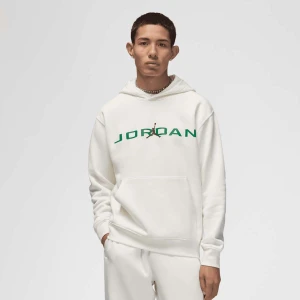 Jordan Essentials Fleece Hoodie mężczyźni Bluzy beż rozmiar Odzież
