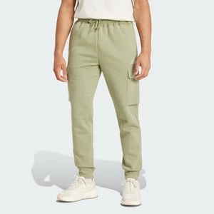 Essentials Fleece Regular Tapered Cargo Pants Adidas