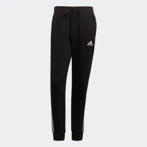 Essentials Fleece Tapered Cuff 3-Stripes Pants Adidas