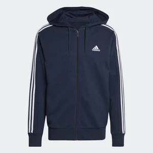 Essentials French Terry 3-Stripes Full-Zip Hoodie Adidas